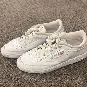 Reebok Classic White Leather Sneakers